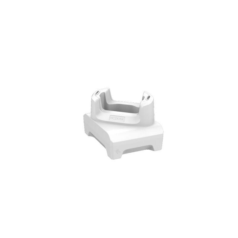 Hc2x/Hc5x Hc 1slot White Chargeperp Only Cradle Comp. W/Hand Strap