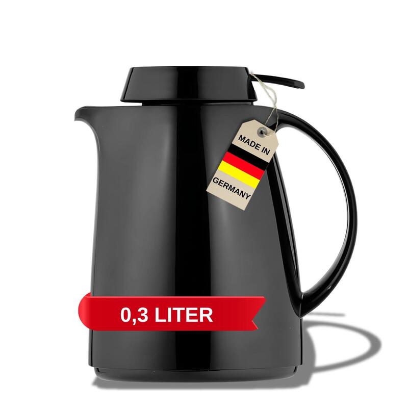 Helios Isolierkanne Servitherm 0,3 L, Negro