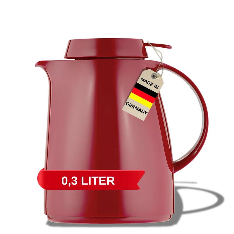 Helios Isolierkanne Servitherm 0,3 L, Rojo