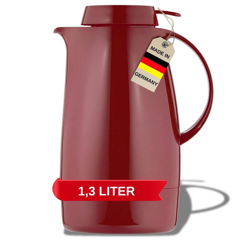 Helios Isolierkanne Servitherm 1,3 L, Rojo