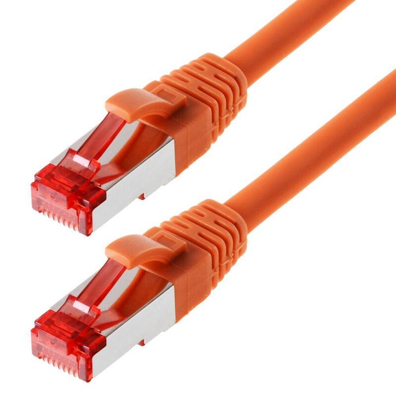 Helos Cable De Red S/Ftp Cat 6 Orange 0,25m
