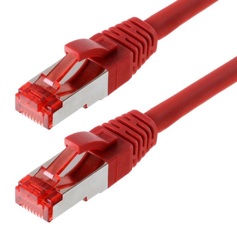 Helos Cable De Red S/Ftp Cat 6 Rojo 0,25m