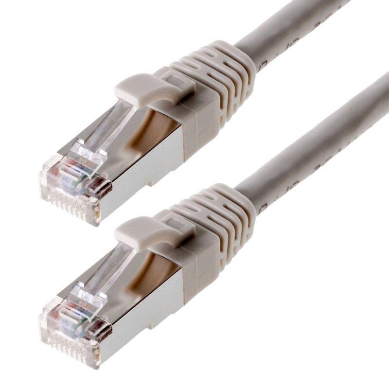 Helos Cable De Red Sf/Utp Cat 5e Gris 7,5m