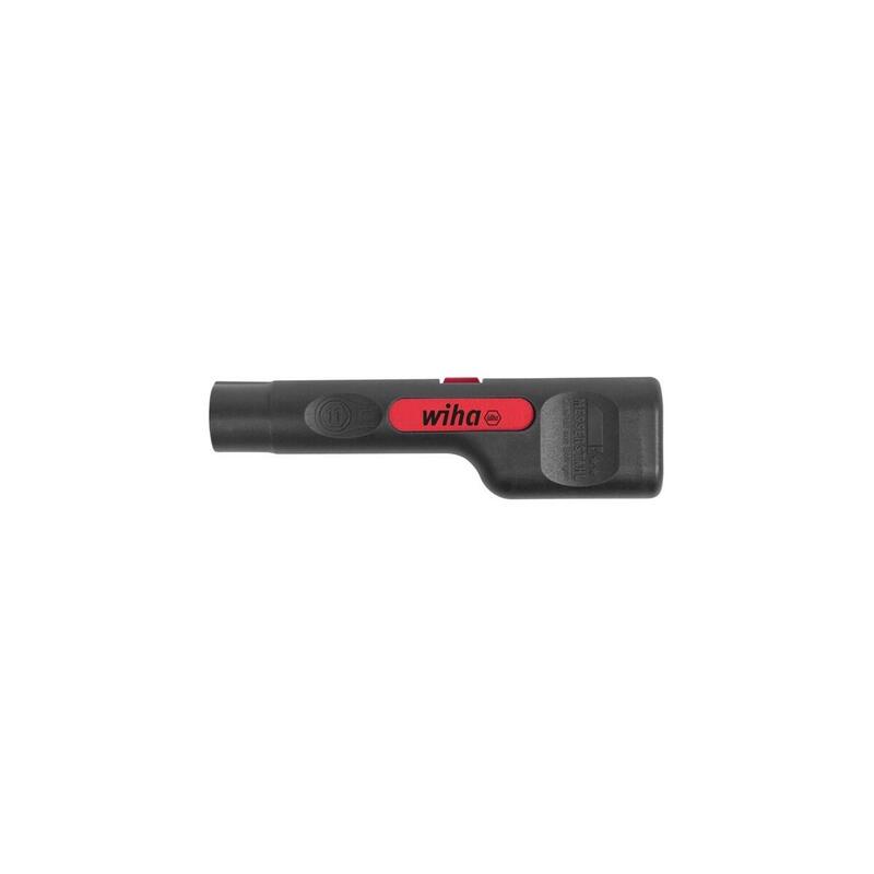 Herramienta De Pelado Y Montaje Wiha, Para Cables Coaxiales Con Conector F, Herramienta De Pelado/Desmontaje Negro/Rojo, Hasta Ø 8 Mm 44241