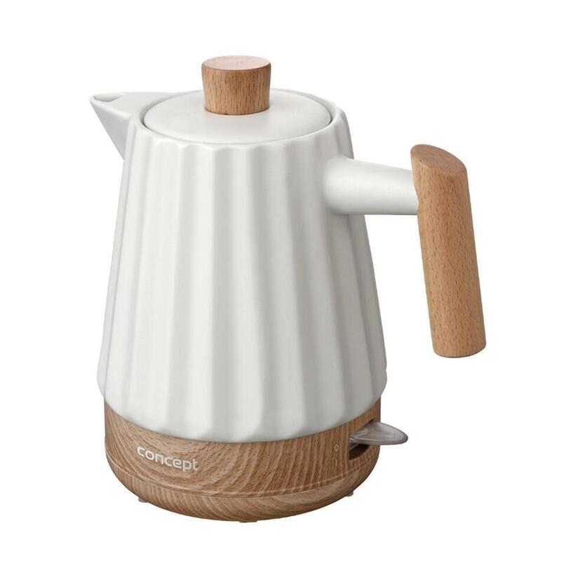 Hervidor Ceramiczny Rk0090 1,5l Bialy