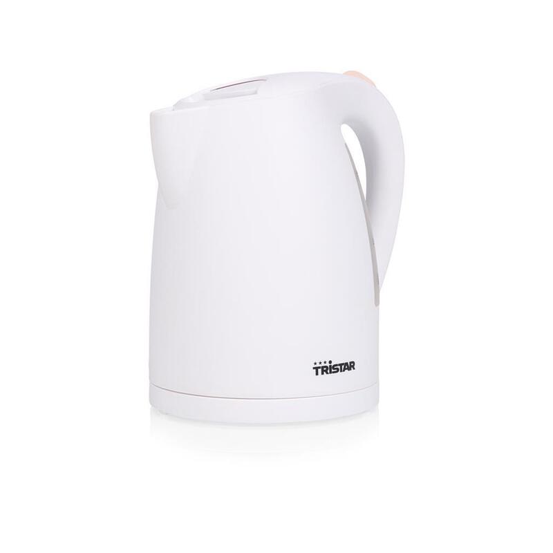 Hervidor De Agua Tristar Wk-1345, 1,7 L, 2200 W, Blanco.