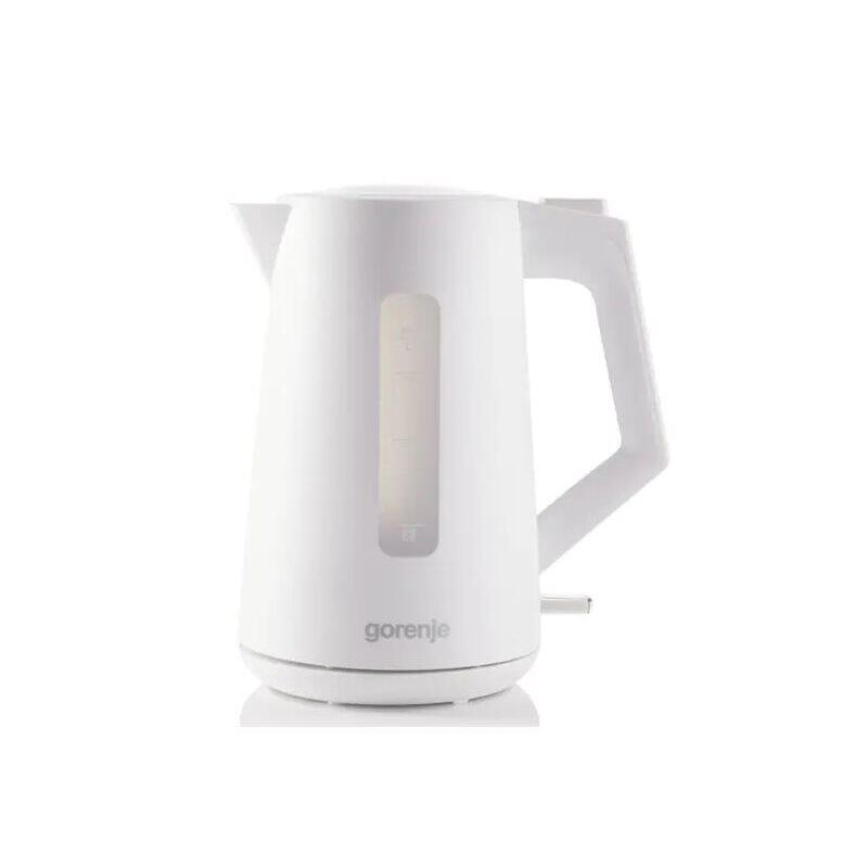 Hervidor Eléctrico Gorenje K17opw, Capacidad 1,7 L, Potencia 2200 W, Color Blanco.