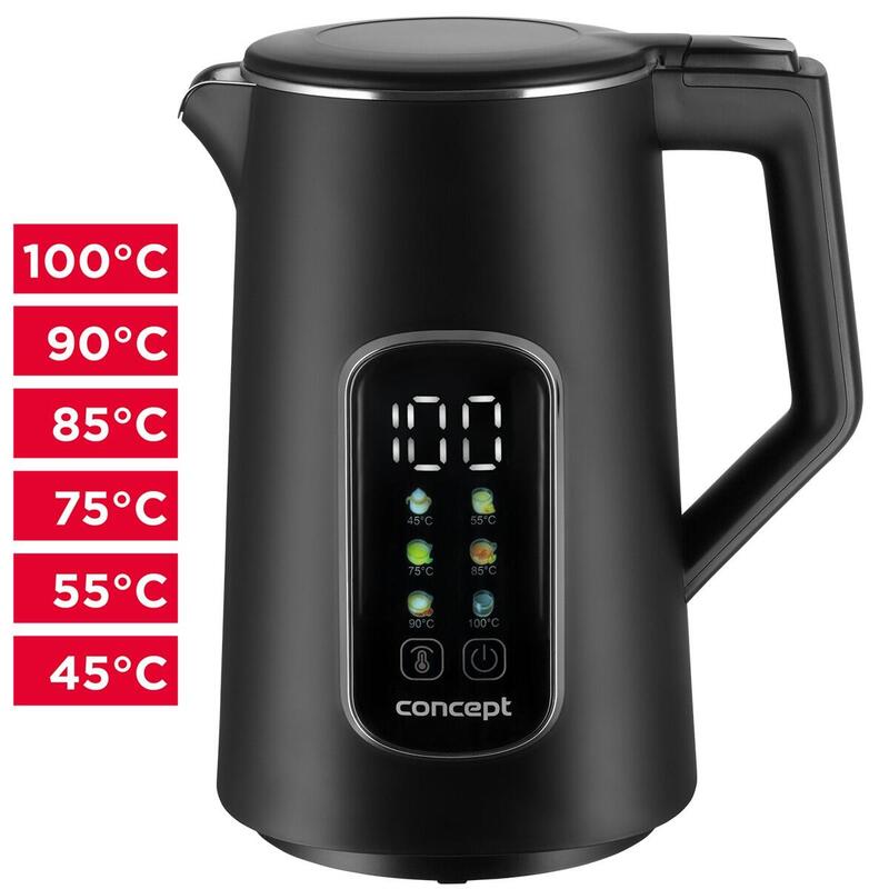 Hervidor Elektryczny Z Regulacja Temperatury 1,7l Rk3385
