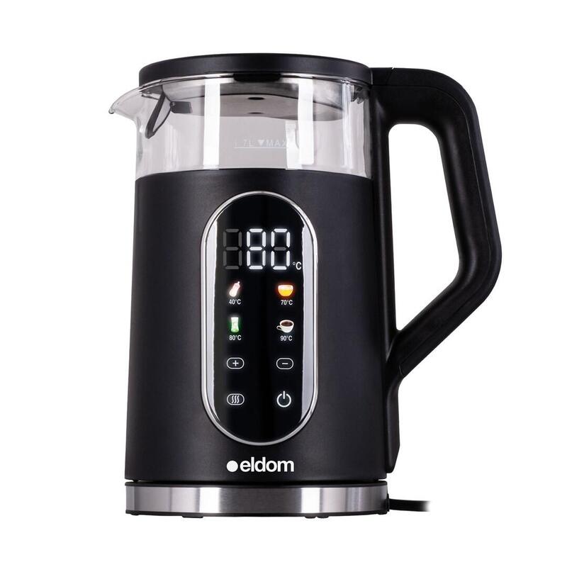 Hervidor Inalámbrico Eldom Con Control De Temperatura C560 Nuvia