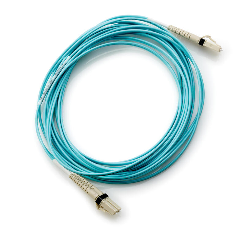 Hewlett Packard Enterprise 1 Pack De Cable De Fibra Óptica Hpe Lc A Lc Multimodo Om3 2 Fibras De 2.0 M
