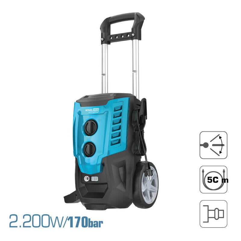 Hidrolimpiadora 2.200w 170 Bar Koma Tools