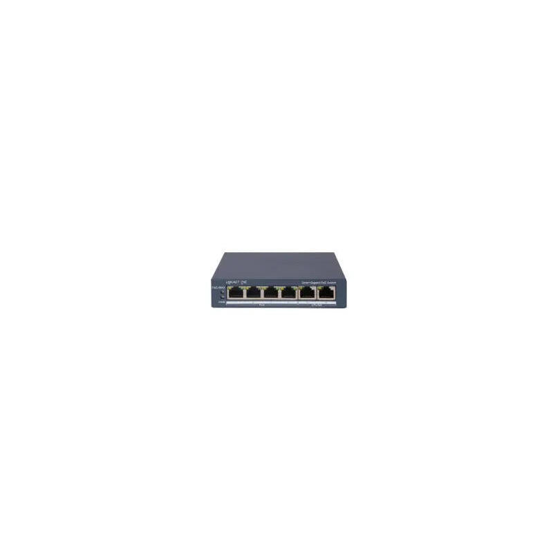 Hikvision Ds-3e1506p-Ei Switch Poe Inteligente De 4 Puertos Gigabit