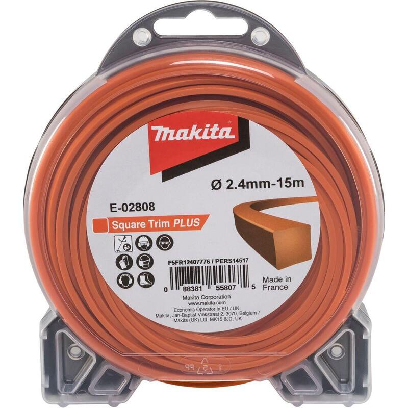 Hilo De Corte Makita 4 Lados 2.4mmx15m