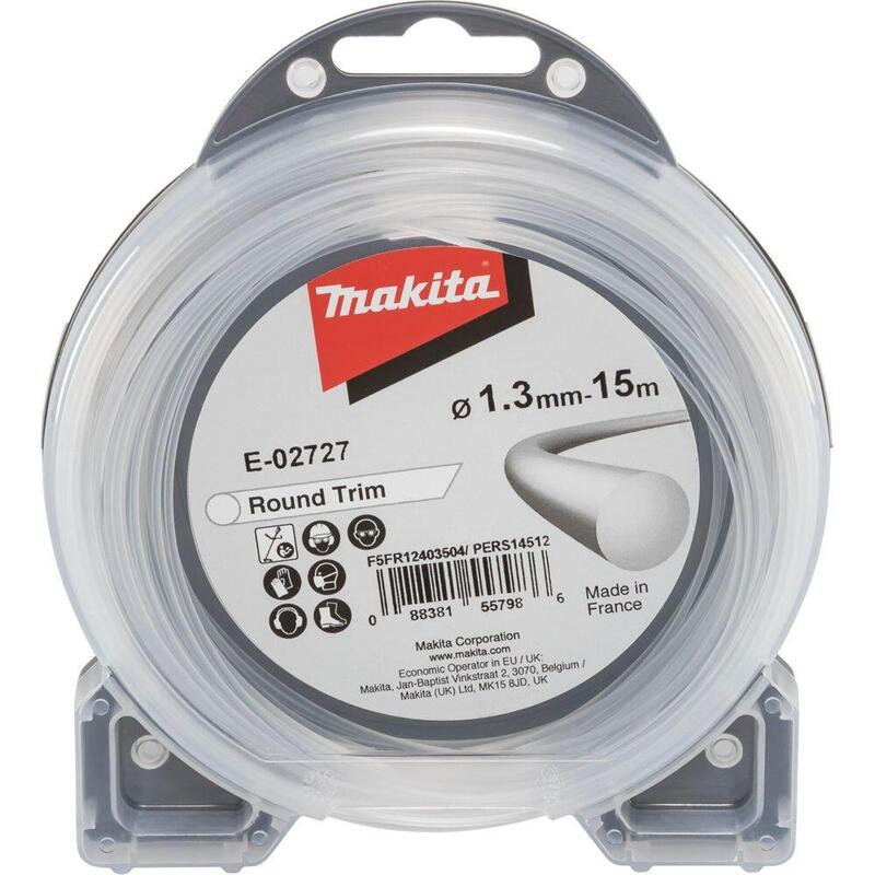 Hilo Redondo Para Cortar Césped Makita 1,3 Mm X 15 M