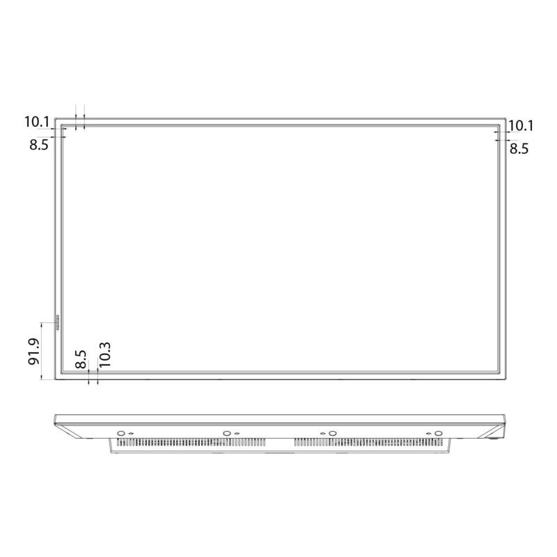 Hisense 32 Zoll Full Hd Ips Digital Signage Display - 24 7 Operation