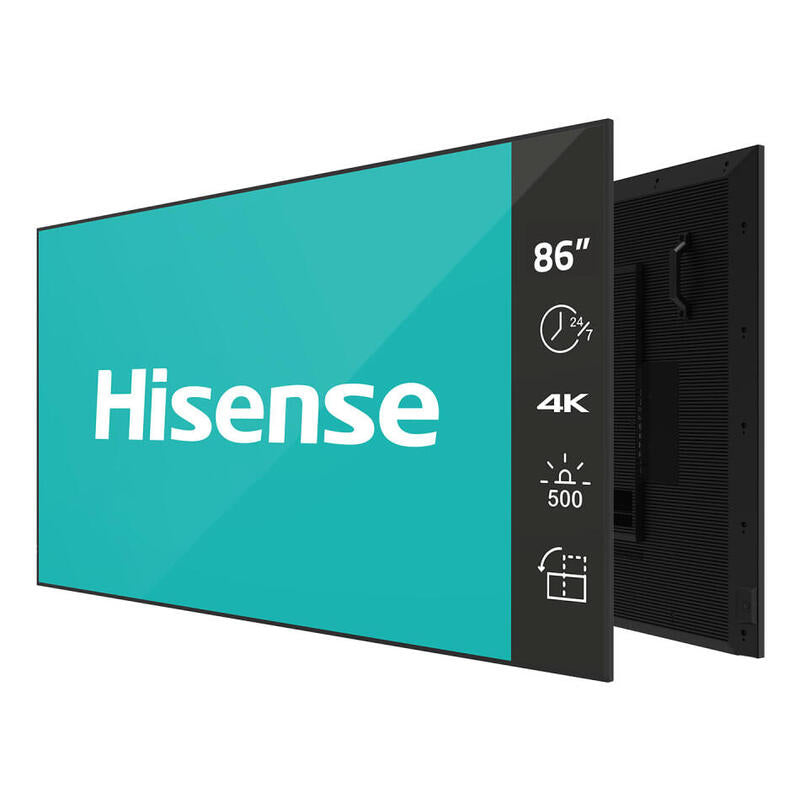Hisense 86 Zoll 4k Uhd Ips Digital Signage Display - 24 7 Operation