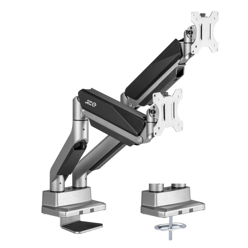 Holder For Two Monitors Ergo Office Ed-446