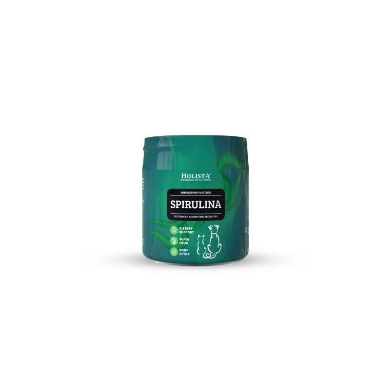 Holista Spirulina - Suplementos Para Perros Y Gatos - 100g