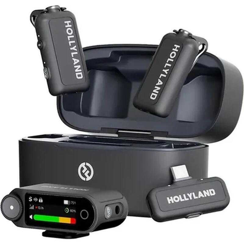 Hollyland Lark Max 2 Duo Combo Negro