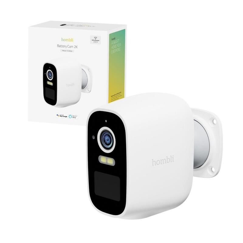 Hombli Smarte Batterie Kamera, Weiss