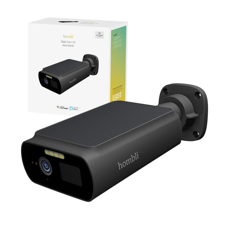 Hombli Smarte Solar Kamera, Schwarz