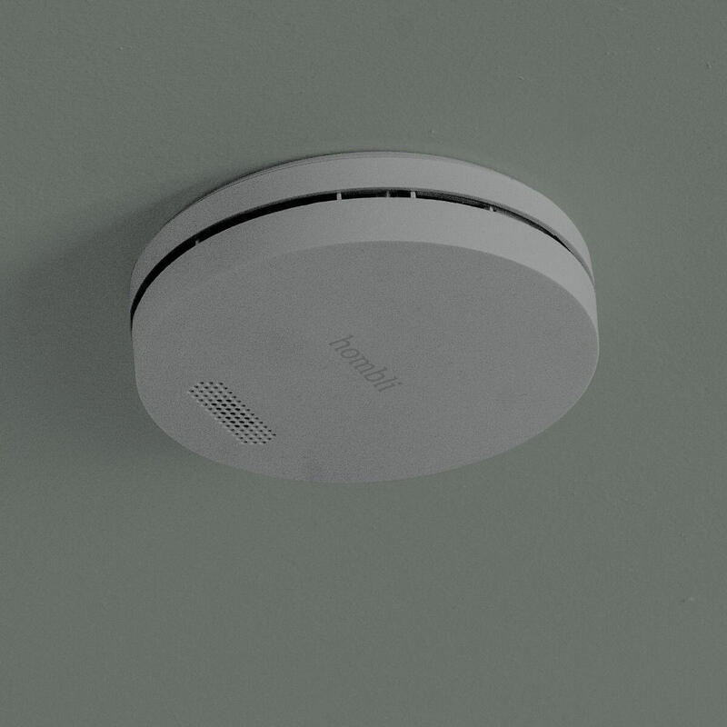Hombli Smarter Detector De Humo Gris