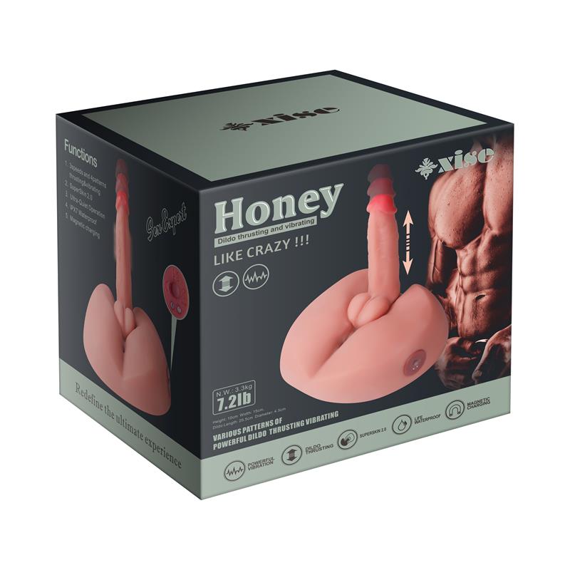 Honey Masturbador Con Vibración Y Thrusting 3.2 Kg