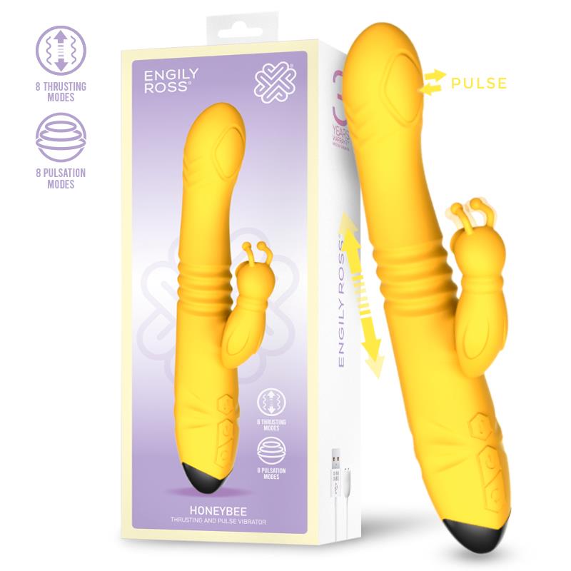 Honeybee Vibrador Con Thrusting Y Pulsación