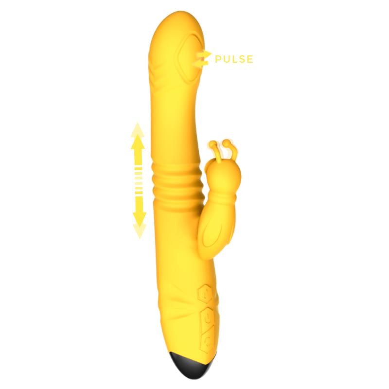 Honeybee Vibrador Con Thrusting Y Pulsación