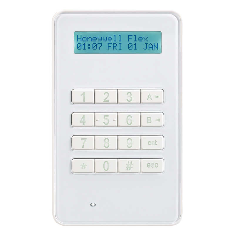 Honeywell Cp050-00-01 Teclado Lcd Mk8. Retroiluminación Blanca. Zumbador Y Tamper. Grado 3