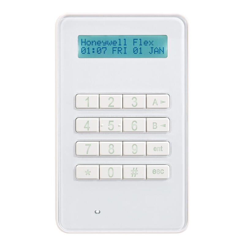 Honeywell Cp051-00-01 Teclado Lcd Mk8. Lector De Proximidad. Retroiluminación Blanca. Zumbador Y Tamper. Grado 3