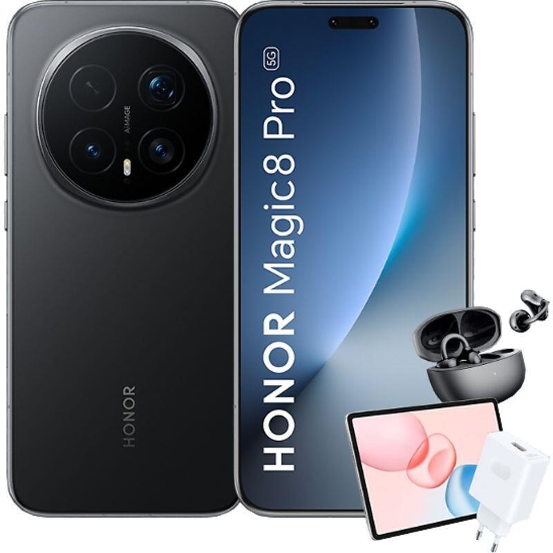 Honor Bundle Magic8 Pro Negro 512 Gb 12 Gb Ram 6.71" Oled Qualcomm Snapdragon 8 Elite 5 (3nm) 6270mah