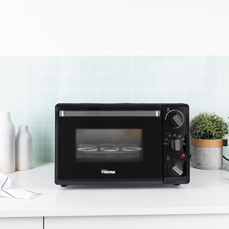 Horno De Sobremesa Tristar Ov-3622 800w Capacidad 19l Negro