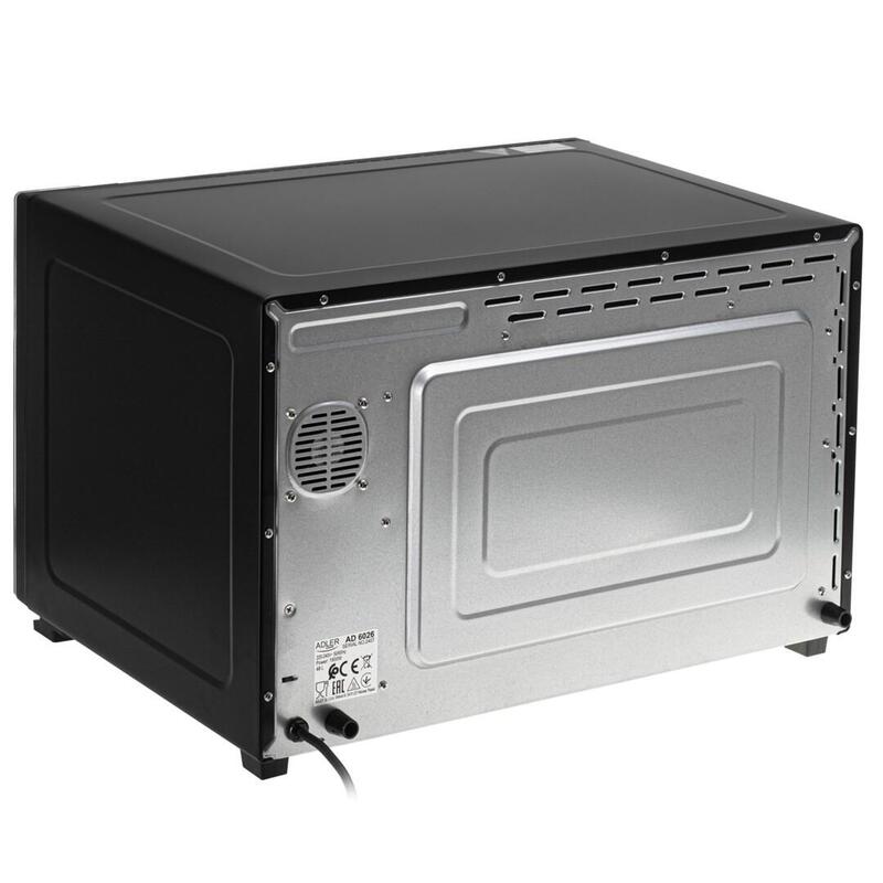 Horno Eléctrico Ad 6026 1800 W 48 L