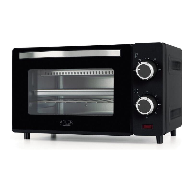 Horno Eléctrico Adler Ad 6032, 9 L, Negro