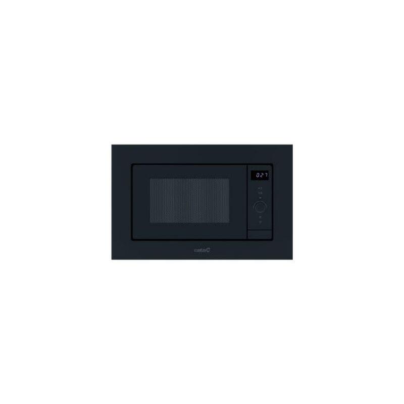 Horno Microondas Cata Mc 20 D Mb  Integrable 20 Litros Con Grill Negro