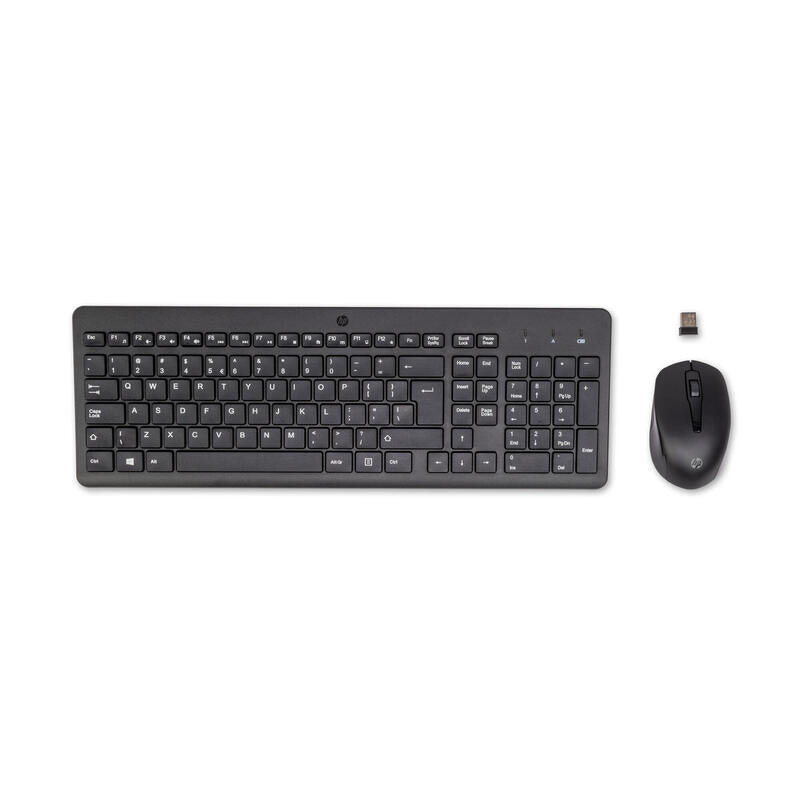 Hp 330 Wireless Mouse And Keyboard Combination Teclado Ratón Incluido Universal Rf Inalámbrico Qwerty Inglés Negro