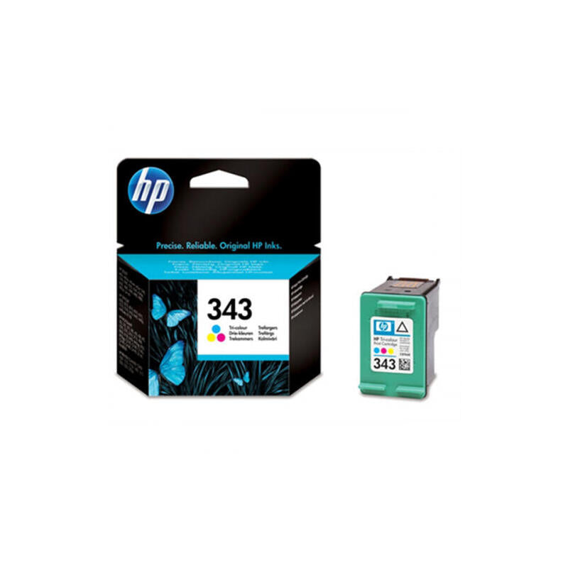 Hp 343 Color (Cian Magenta Amarillo) Original Cartucho De Tinta Para Officejet 100 150 Photosmart C4210 C4272 C4340 C4385 C4390 D5360 D5363 D5368