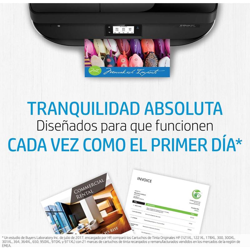 Hp Cartucho De Tinta Original 963 Amarillo