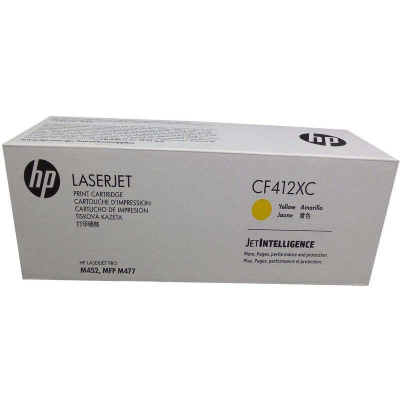 Hp Contract Cartridge No 410x Hp410x Hp 410x Yellow Amarillo Hc (Cf412xc)