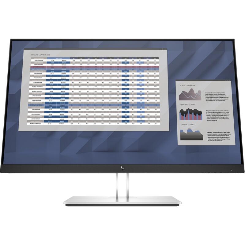 Hp E27 G4 27inch Ips Fhd - E-Series E27 G4, 68.6 Cm - [27], 1920 X 1080 Pixels, Full Hd, Led, 5 Ms, Black - Warranty: 12m