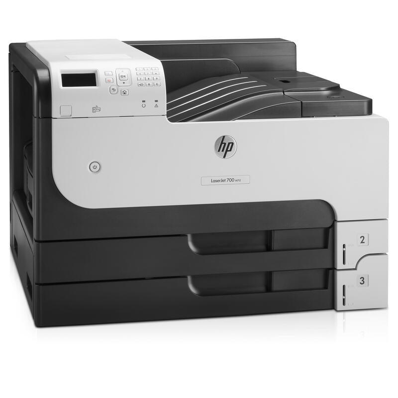 Hp Laserjet Enterprise 700 Printer M712dn - Impresora - Monocromo - A Dos Caras - Laser - A3/Ledger - 1.200 Ppp - Hasta 41 Ppm - Capacidad: 600 Hojas - Usb, Gigabit Lan, Host Usb