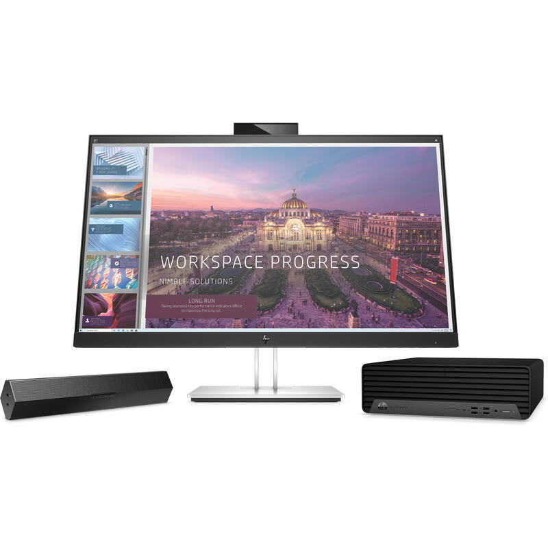 Hp Monitor Elitedisplay E24d,Led,24",1920x1080, Camara Integrada, 3 Años Car