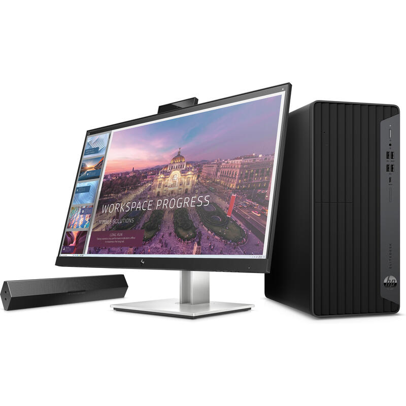 Hp Monitor Elitedisplay E24d,Led,24",1920x1080, Camara Integrada, 3 Años Car