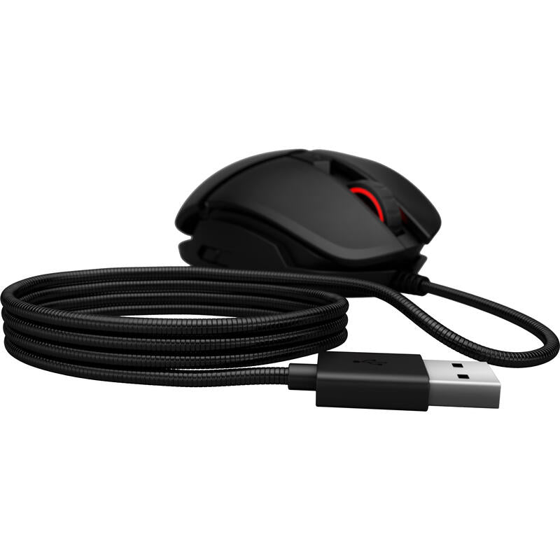 Hp Omen Raton Gaming Reactor Usb Optico 16000 Dpi Mano Derecha Negro