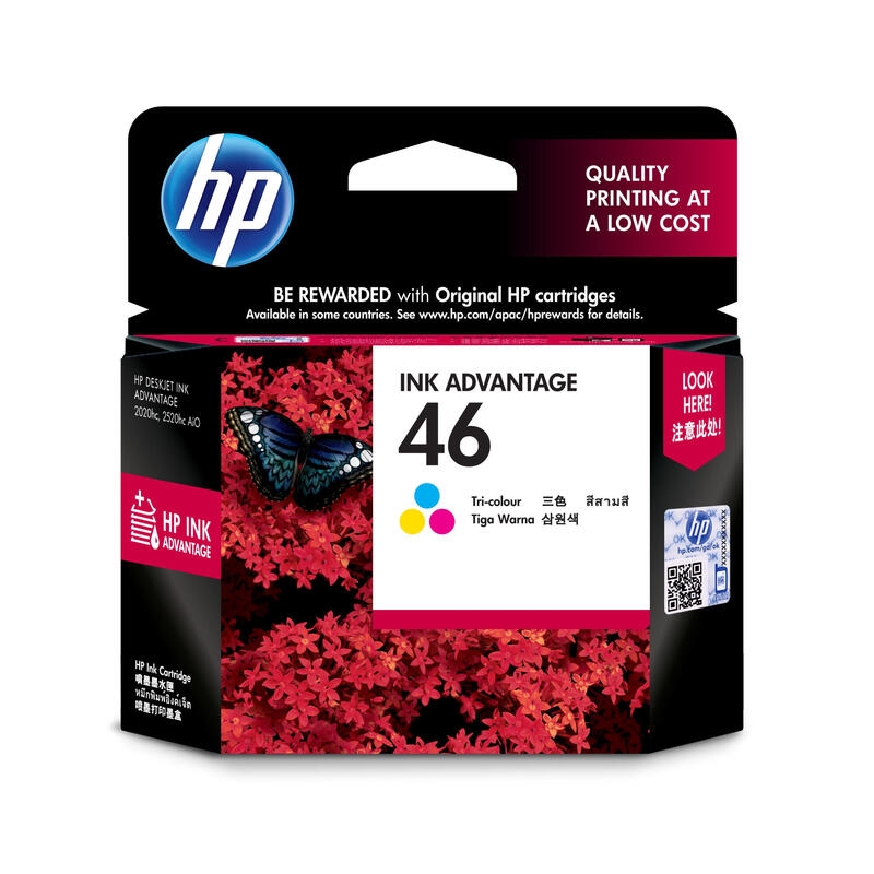 Hp Tinta Original 46 Tri-Color