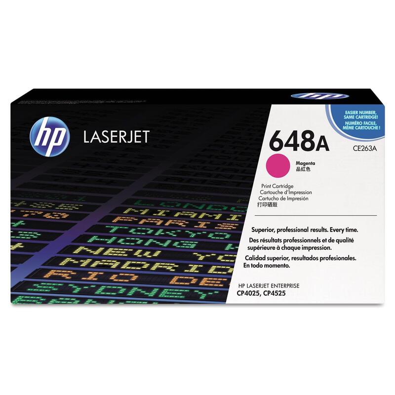Hp Tonerpatrone Contract - Ce263ac - No.648a - Magenta - 11.000seiten