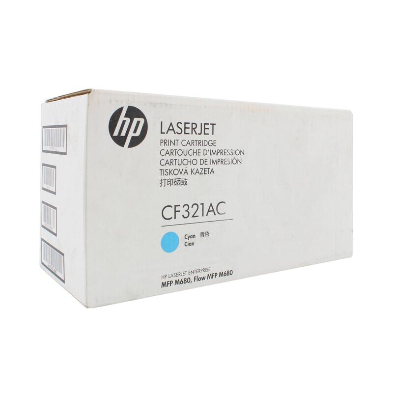 Hp Tonerpatrone - Contract - Cf321ac - No.653a - Cyan - 16.500seiten