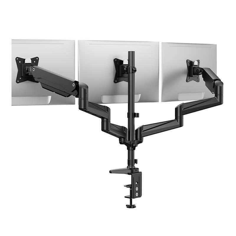 Huanuo Hnts3b-Uk Triple Monitor 17 A 32 Pulgadas Negro - Soporte De Monitor