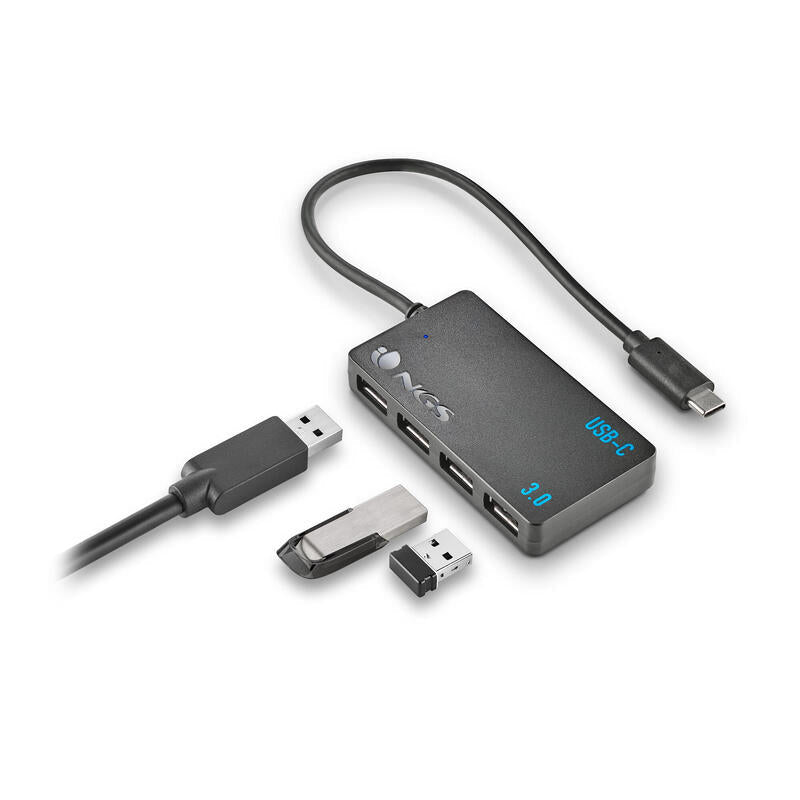 Hub Usb Tipo-C Ngs Wonderihub4 4xusb